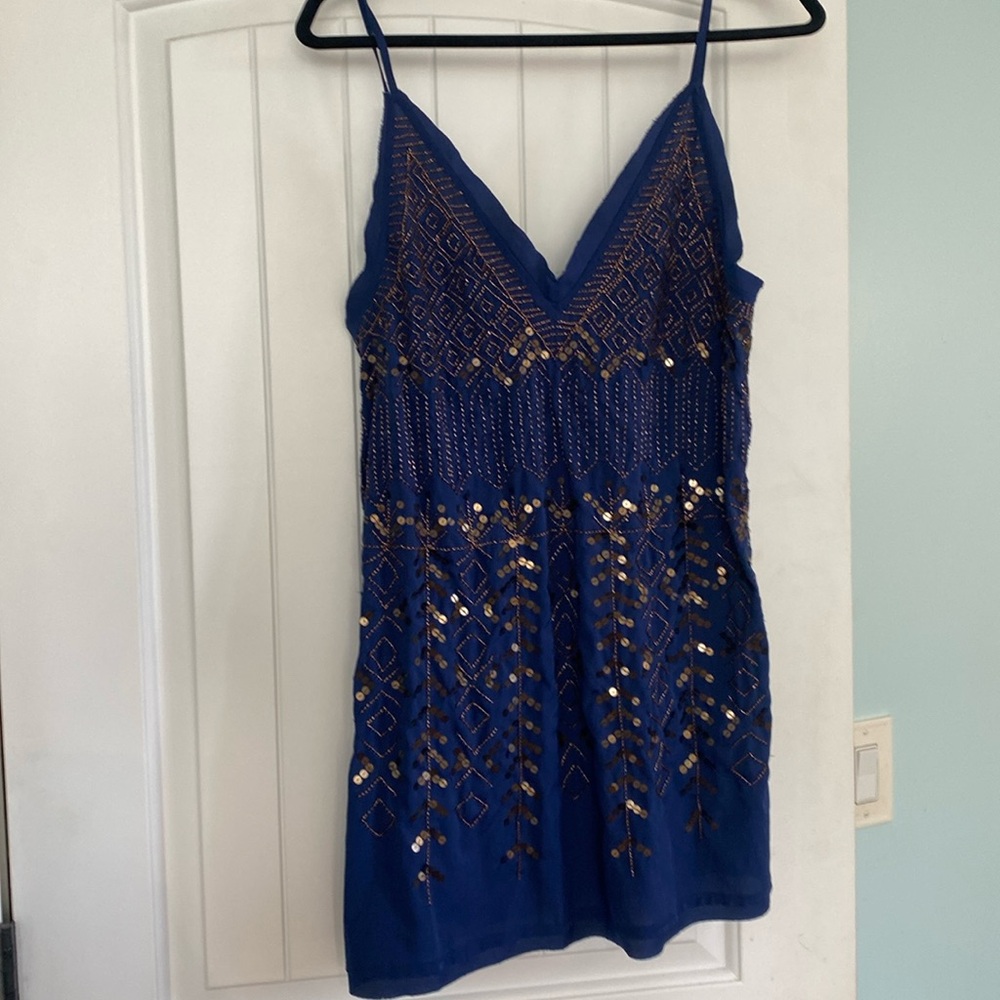 NWT free people! Size xs. Beaded boho dress